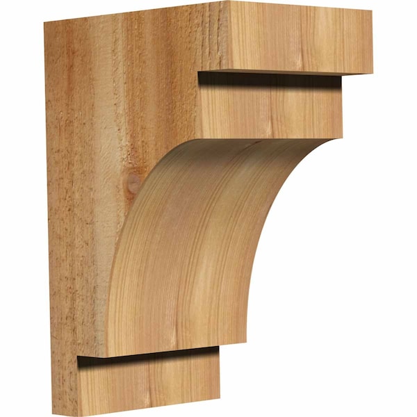 Ekena Millwork Mediterranean Rough Sawn Corbel, Western Red Cedar, 6"W x 8"D x 12"H COR06X08X12MED00RWR - main